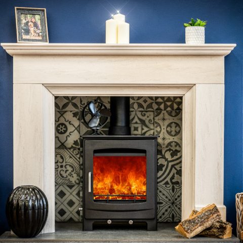 Woodford Turing 5X Wood Burning / Multifuel Ecodesign Stove