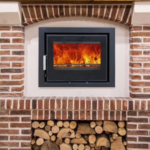 The Woodford Lovell C500 Wood Burning/ Multifuel Ecodesign Inset Stove