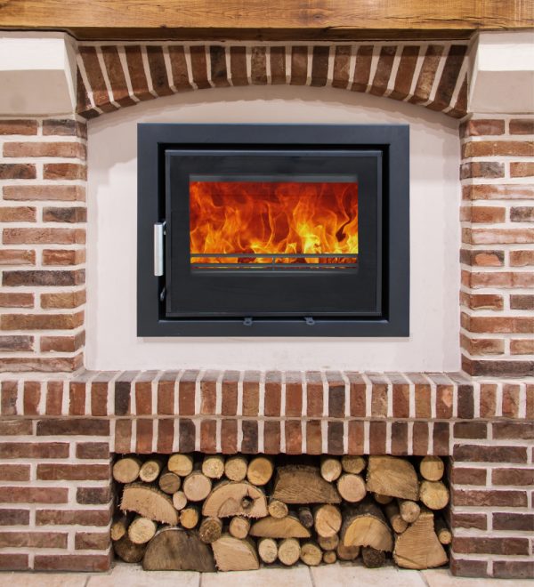 The Woodford Lovell C500 Wood Burning/ Multifuel Ecodesign Inset Stove