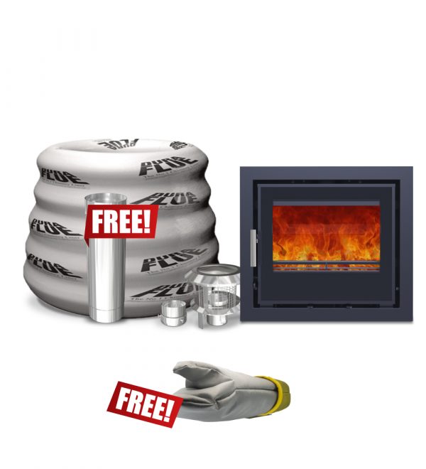 The Woodford Lovell C500 Wood Burning/ Multifuel Ecodesign Inset Stove - Image 2