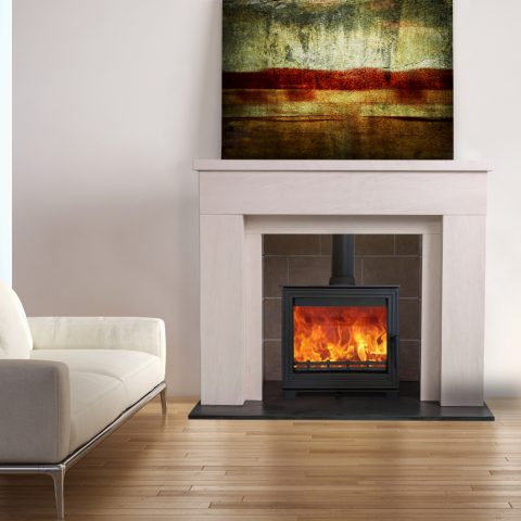 Woodford Pankhurst Large 5kW Wood Burning Ecodesign Stove
