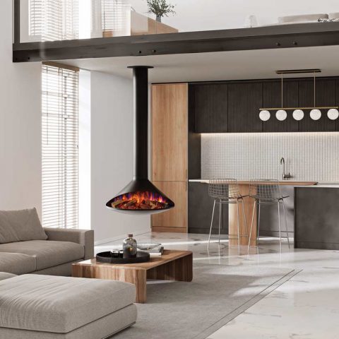 Onyx Orbit Electric Fires