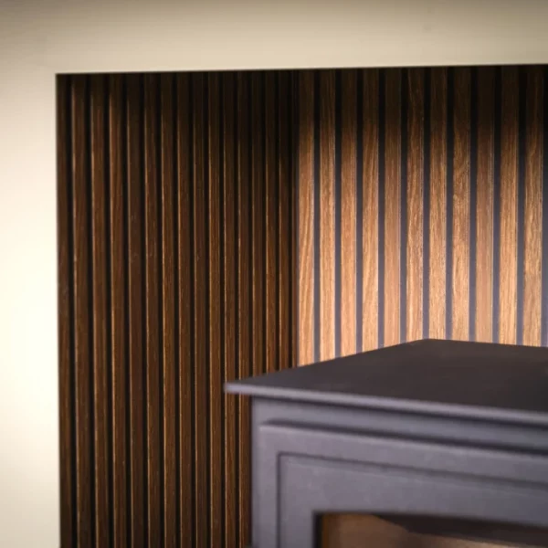 Karne Honey Black Ceramic Fireplace Chamber - Image 2