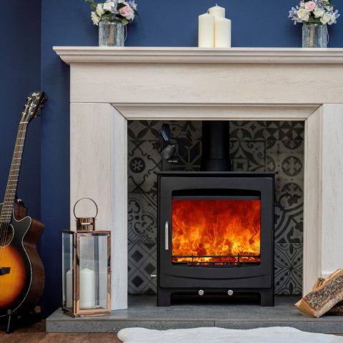 Woodford Turing 5XL Wood Burning / Multifuel Ecodesign Stove