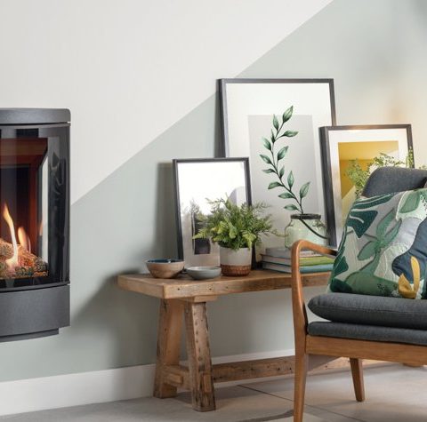 Loft Wall Mounted Gas Stove