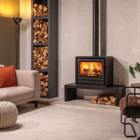Riva2 66 Freestanding Wood Burning & Multi-Fuel Stove