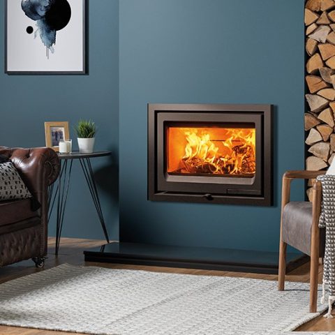 Vogue 700 Inset Wood Burning Fire