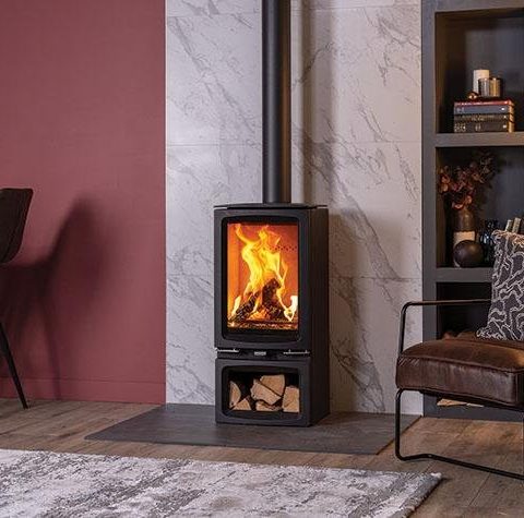 Vogue Midi T Wood Burning & Multi-fuel Stoves