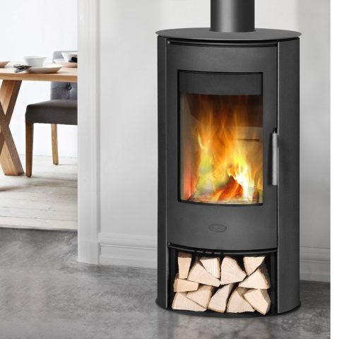 Kassel Cylindrical Wood Burning Stove