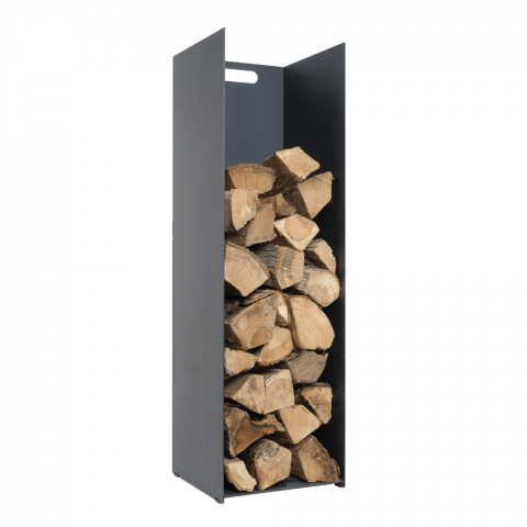 Black Log Holder - Large