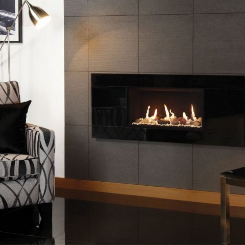 Studio Glass Gas Fire