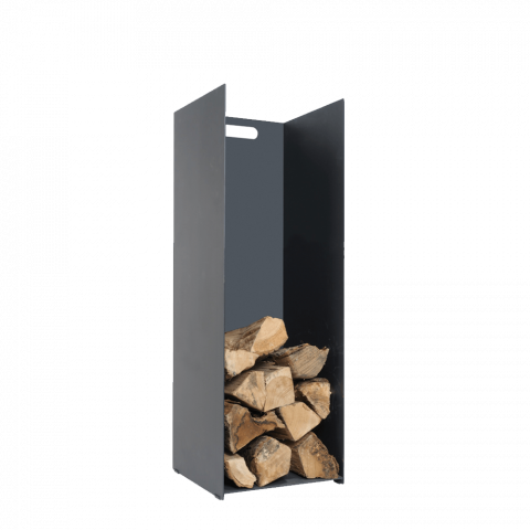 Black Log Holder - Medium