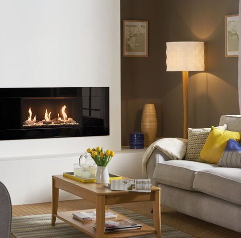 Studio Glass Gas Fire