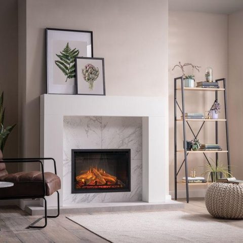 eMotiv 64 Media Wall Electric Fire