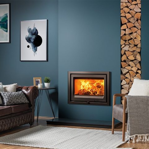 Vogue 700 Inset Wood Burning Fire