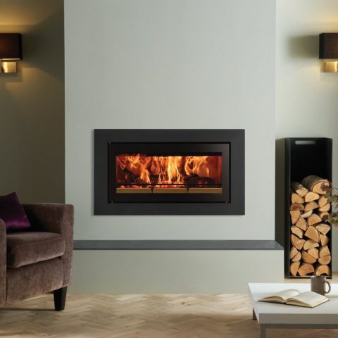 Studio Steel XS Inset Wood Burning Fire